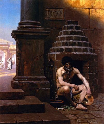 Cave Canem, Jean-Léon Gérôme