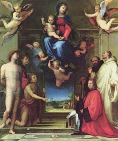 Fra Bartolomeo Vierge aux Saints