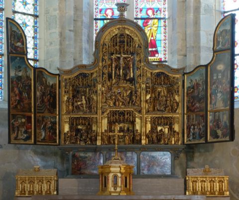 retable abbaye Baume