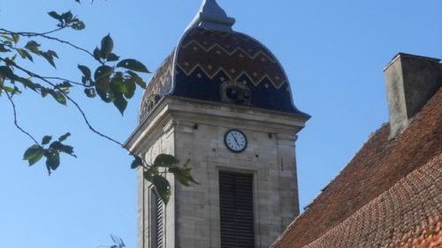 clocher comtois Pesmes
