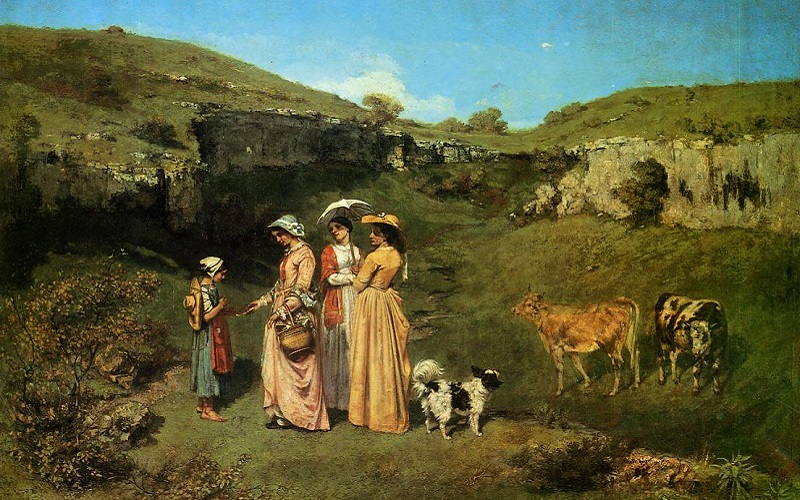 Gustave Courbet sur les routes comtoises