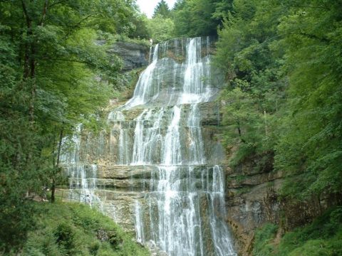 cascade de l'éventail