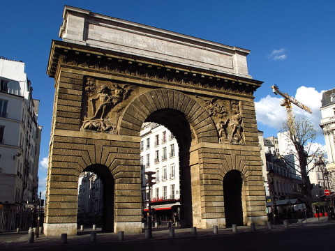 porte saint-martin à Paris