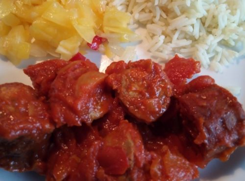 rougail saucisses