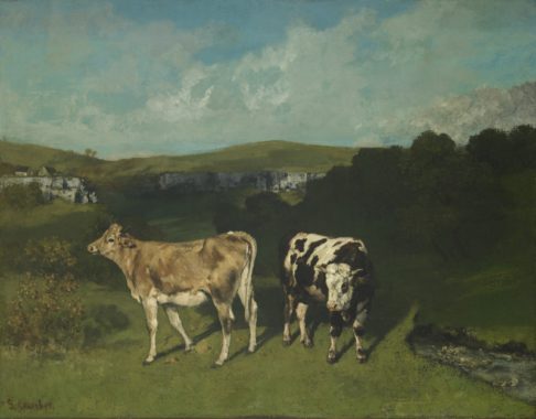 artistes célèbres et vaches