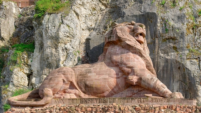 Lion de Belfort par Bartholdi