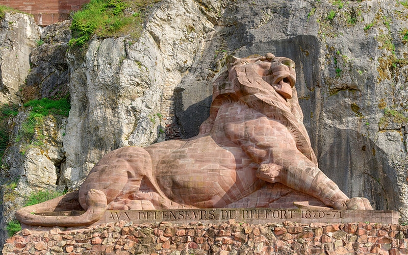 Le Lion de Belfort de Bartholdi